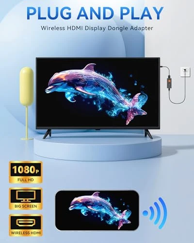 Wireless Display Dongle Adapter — Streaming Devices, Tongtion