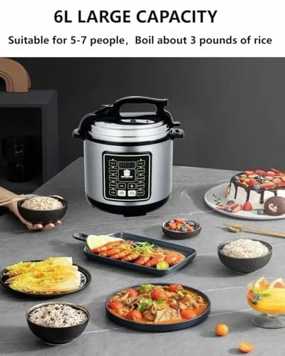 10 In 1 Electric Pressure Cooker With 24-Hour Reservation Function — Electric Pressure Cookers, Zuguachi