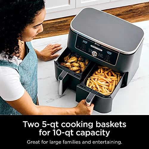 10 Quart 6-in-1 DualZone XL 2-Basket Air Fryer — Air Fryers, Ninja