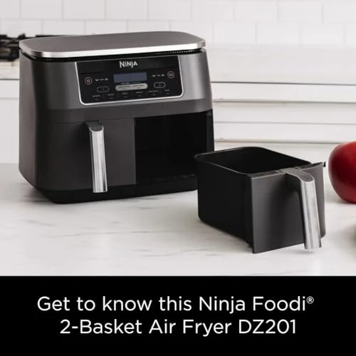 8 Quart 6-in-1 DualZone Air Fryer with 2 Independent Frying Baskets — Air Fryers, Ninja