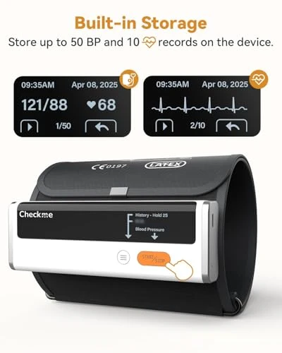 Bluetooth Blood Pressure Monitor for Home Use — Blood Pressure Monitors, Checkme