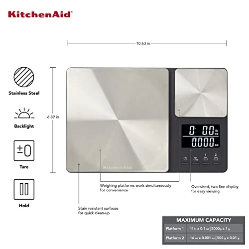 Digital Kitchen and Food Scale — Precision Weighing Solutions, KitchenAid