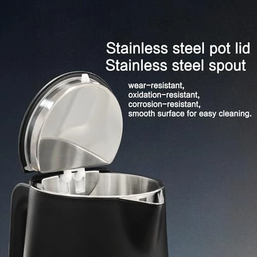 Electric Kettle Stainless Steel — Kettles & Tea Machines, QUAXWELL