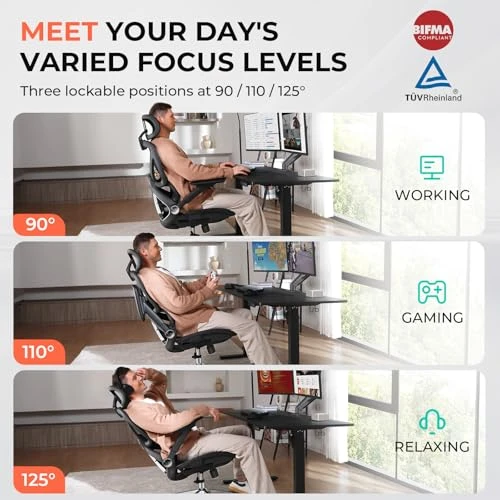 Ergonomic Mesh Office Chair — Desk Chairs, CAPOT