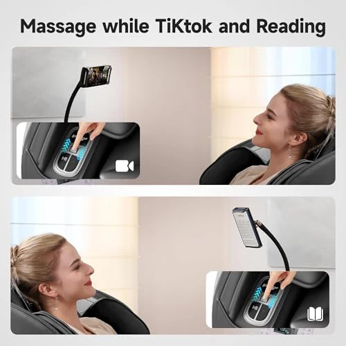Full Body Massage Chair with Zero Gravity, Heat, and App Control — Beds & Tables, Real Relax