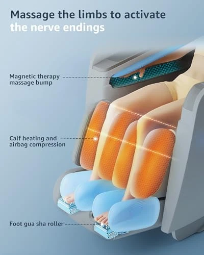 Full Body Zero Gravity Massage Chair Recliner — Massage Equipment, UIIU