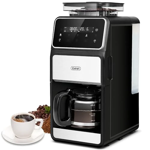 Grind & Brew Coffee Maker — Electric Blade Coffee Grinders, Gevi