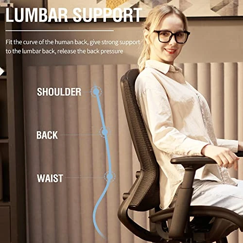 Mesh Office Chair — Desk Chairs, ELABEST
