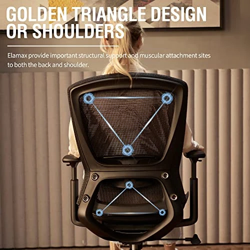 Mesh Office Chair — Desk Chairs, ELABEST