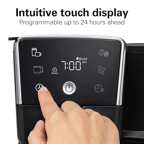 Programmable Drip Hot and Iced Coffee Maker & Single Serve Coffee Machine — Coffee Makers, Hamilton Beach