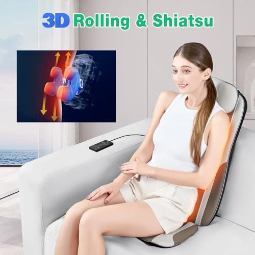 Shiatsu Back Massager with Heat — Back Relief Solutions, Comrelax