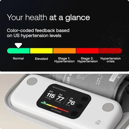 Smart Arm Blood Pressure Monitor — Blood Pressure Monitors, Withings