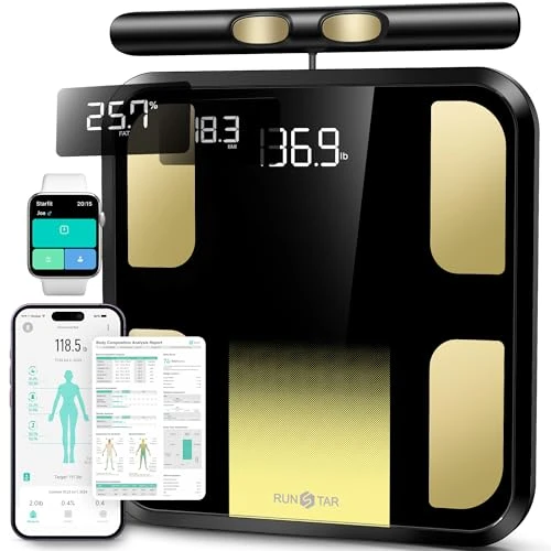 Smart Scale for Body Weight — Body Composition Analysis, runstar