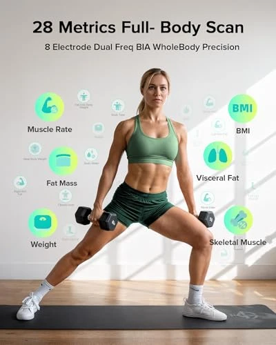 Smart Scale for Body Weight — Body Composition Analysis, runstar