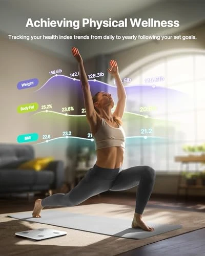 Smart Scale for Body Weight — Body Composition Analysis, FITINDEX