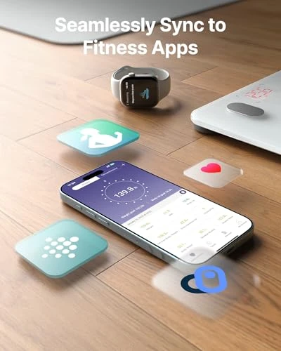 Smart Scale for Body Weight — Body Composition Analysis, FITINDEX