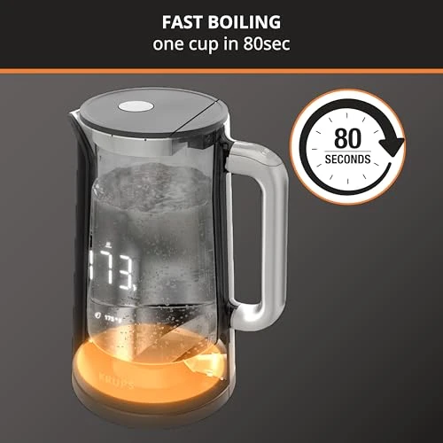 Smart Temp Electric Kettle — Kettles & Tea Machines, KRUPS