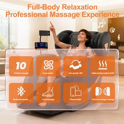 Upgraded Massage Chair Full Body — Beds & Tables, GOLD TIME