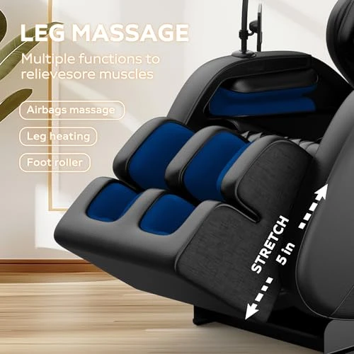 Zero Gravity Shiatsu Massage Recliner Chair with Body Scan, Airbags, and Heating — Beds & Tables, AnoYishev