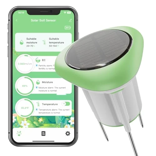 3-in-1 Soil Moisture, Temperature, and Fertility Meter — Hygrometers, GreenVation