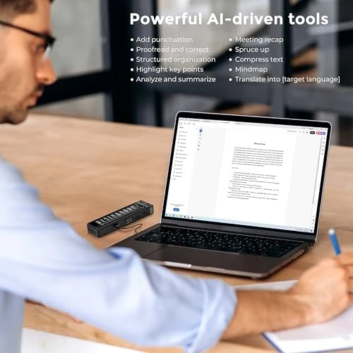 AI Voice Recorder with Offline Transcription and Online AI Processing — Voice Recognition & Productivity Software, TIMMKOO