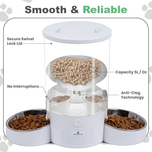 Automatic Cat Feeder for 2 Cats — Smart Pet Feeders, Neatstir