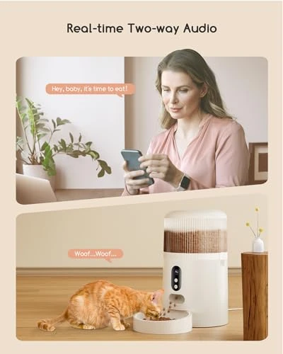 Automatic Pet Feeder with Camera — Automatic Feeders, faroro