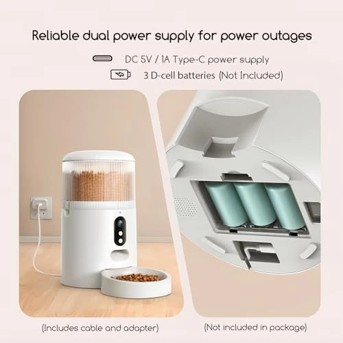 Automatic Pet Feeder with Camera — Automatic Feeders, faroro