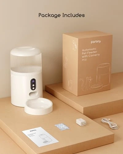 Automatic Pet Feeder with Camera — Automatic Feeders, faroro