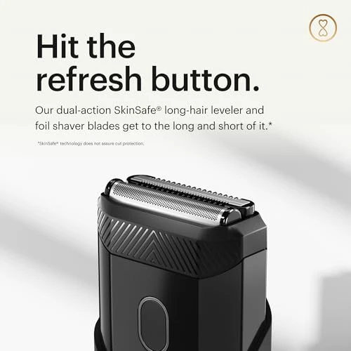 Compact Face Shaver — Foil, MANSCAPED