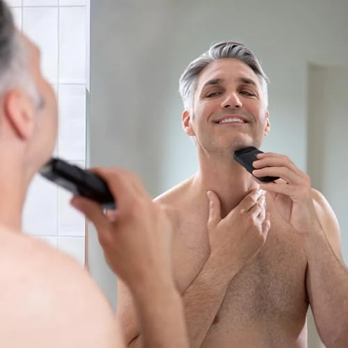Compact Face Shaver — Foil, MANSCAPED