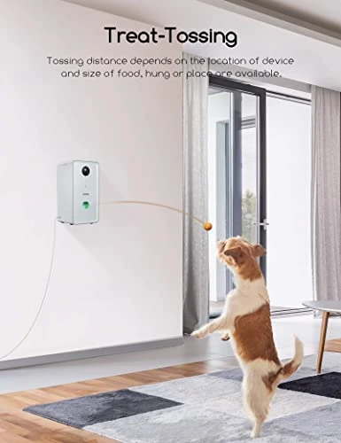 Dog Camera with Treat Dispenser — Cameras & Monitors, faroro