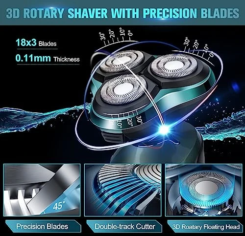 Electric Razor — Rotary, Tuyaguard