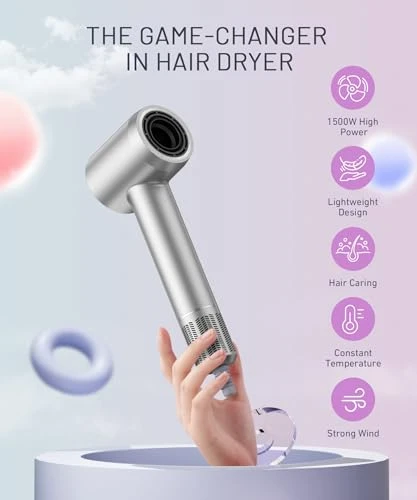 Hair Dryer with Diffuser and Nozzle — Dryers & Accessories, Cosy Companions