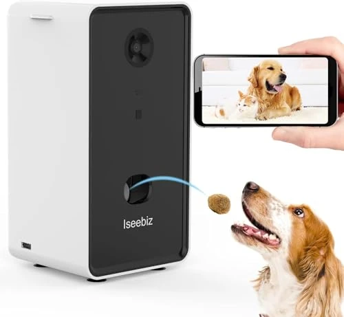 Pet Camera Treat Dispenser — Cameras & Monitors, Iseebiz