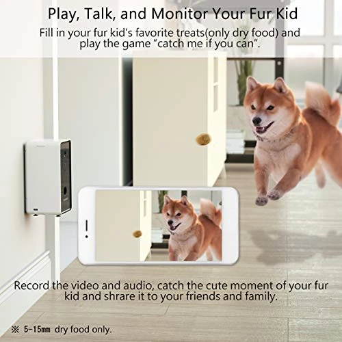 Pet Camera Treat Dispenser — Cameras & Monitors, Iseebiz