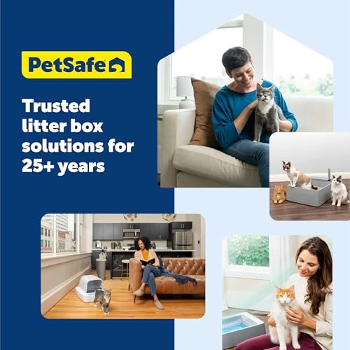 Self-Cleaning Automatic Litter Box with Top-Entry and Motion-Sensing — Training Systems, PetSafe