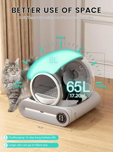 Self Cleaning Litter Box — Waste Bins, DuckSky
