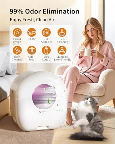 Self Cleaning Litter Box — Waste Bins, EYESUN