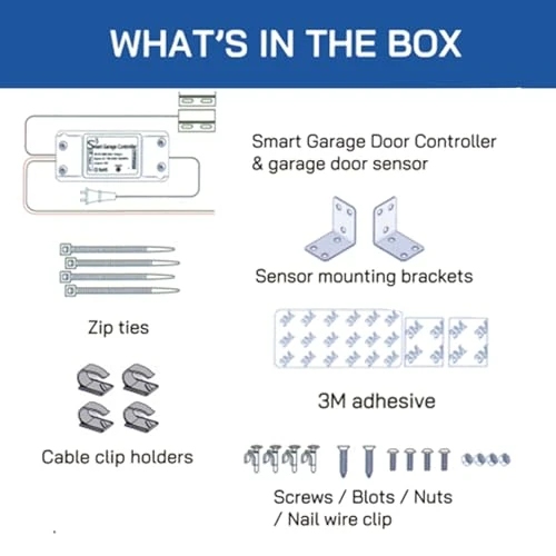 Smart Garage Door Opener Controller — Keypads & Remotes, XDTKML