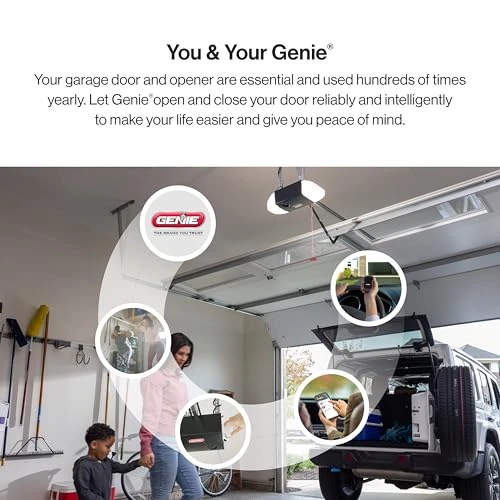 Smart Garage Door Opener with Chain Drive and LED Lighting — Opener Systems, Genie