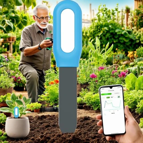 Smart Plant Soil Moisture Meter — Moisture Detection Tools, iLight
