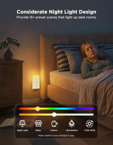 Smart Plug Outlet Extender — Power Solutions & Surge Protection, Govee