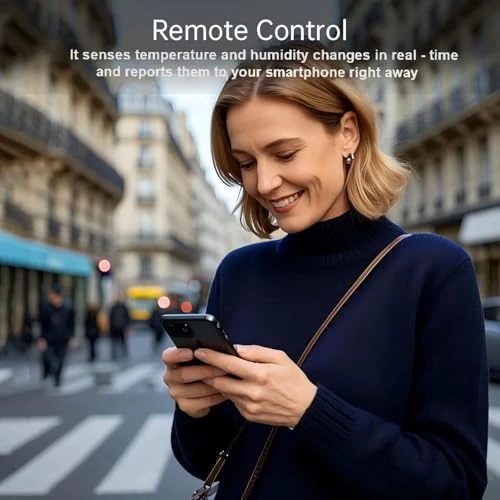 Smart Temperature Humidity Sensor — Home Climate Control, Sanofuturion