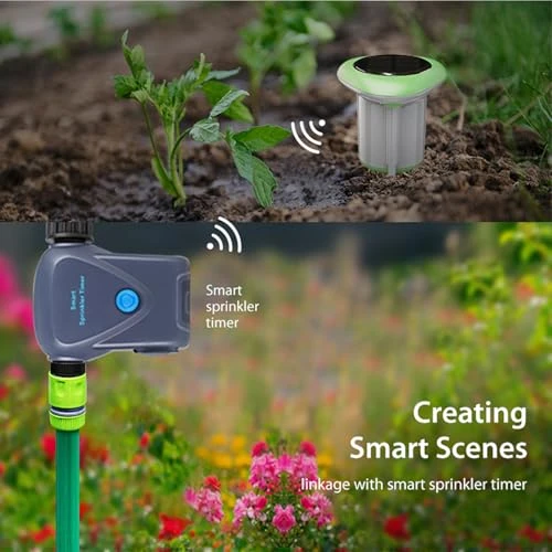 Solar Powered Soil Moisture and Temperature Sensor — Hygrometers, RISOON