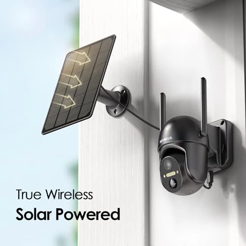 Solar Security Camera Wireless Outdoor — Outdoor Security Cameras, SEHMUA