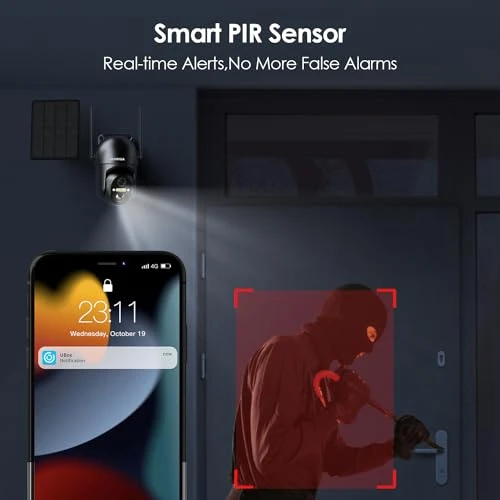 Solar Security Camera Wireless Outdoor — Outdoor Security Cameras, SEHMUA