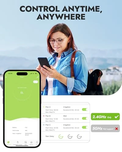 WiFi Water Timer — Hose Timers, RainPoint