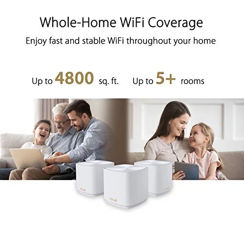 ZenWiFi Dual-band Mesh WiFi 6 System — Routers, Asus