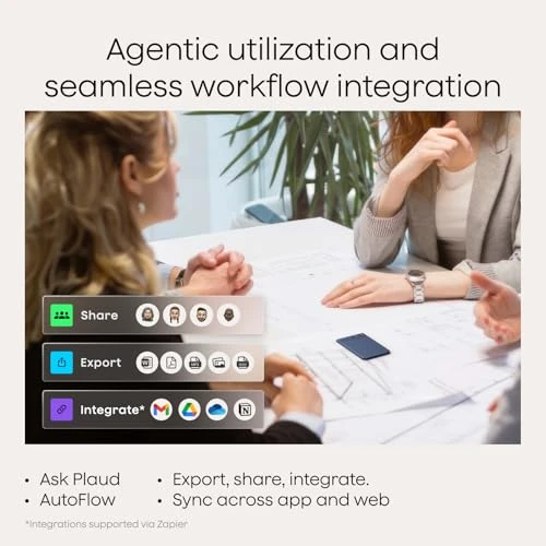AI Voice Recorder with Transcription and Summarization — Voice Recognition & Productivity Software, Plaud
